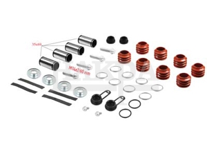 87406-HALDEX-CALIPER DUST RUBBER & PIN REPAIR KIT